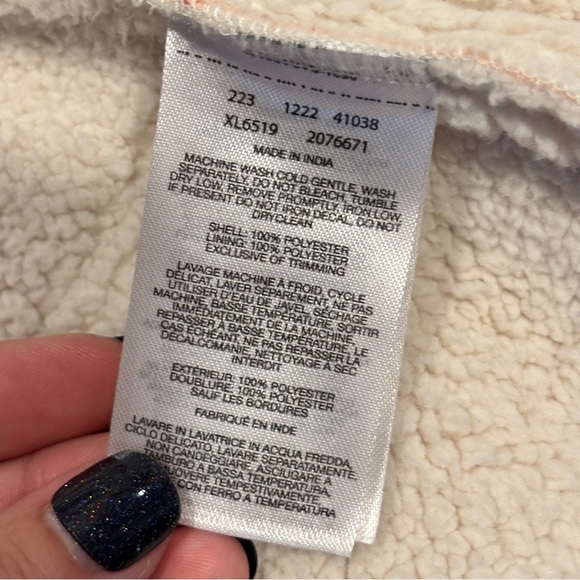 Columbia Women's Flash Challenger Sherpa Lined Long Jacket size XXL IN PEACH - Picture 10 of 14